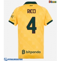 Fotballdrakt Dame AC Milan Samuele Ricci #4 Tredjedrakt 2025-26 Kortermet